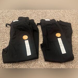 2 NWT Jumping Bean Black jogger pants